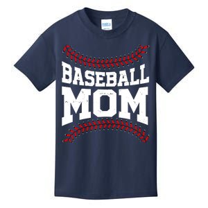 Baseball Mom Sports Fan Kids T-Shirt