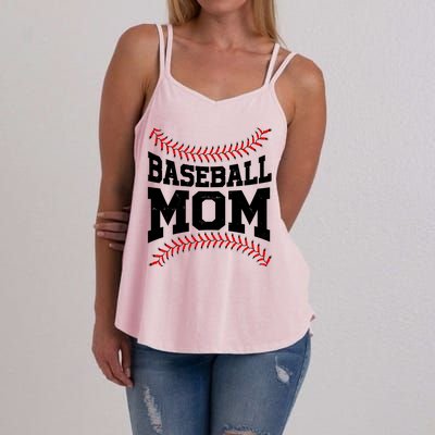 Baseball Mom Sports Fan Women's Strappy Tank