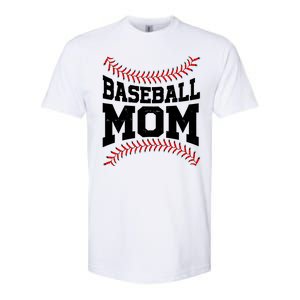 Baseball Mom Sports Fan Softstyle CVC T-Shirt