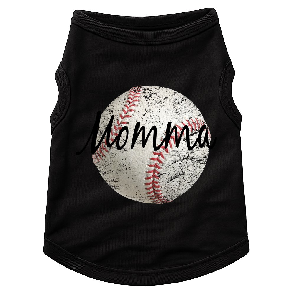 Baseball Momma Doggie Tank