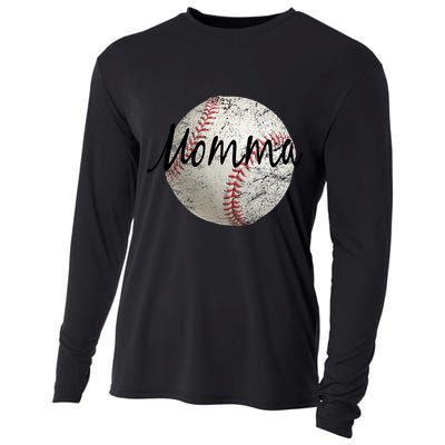 Baseball Momma Cooling Performance Long Sleeve Crew