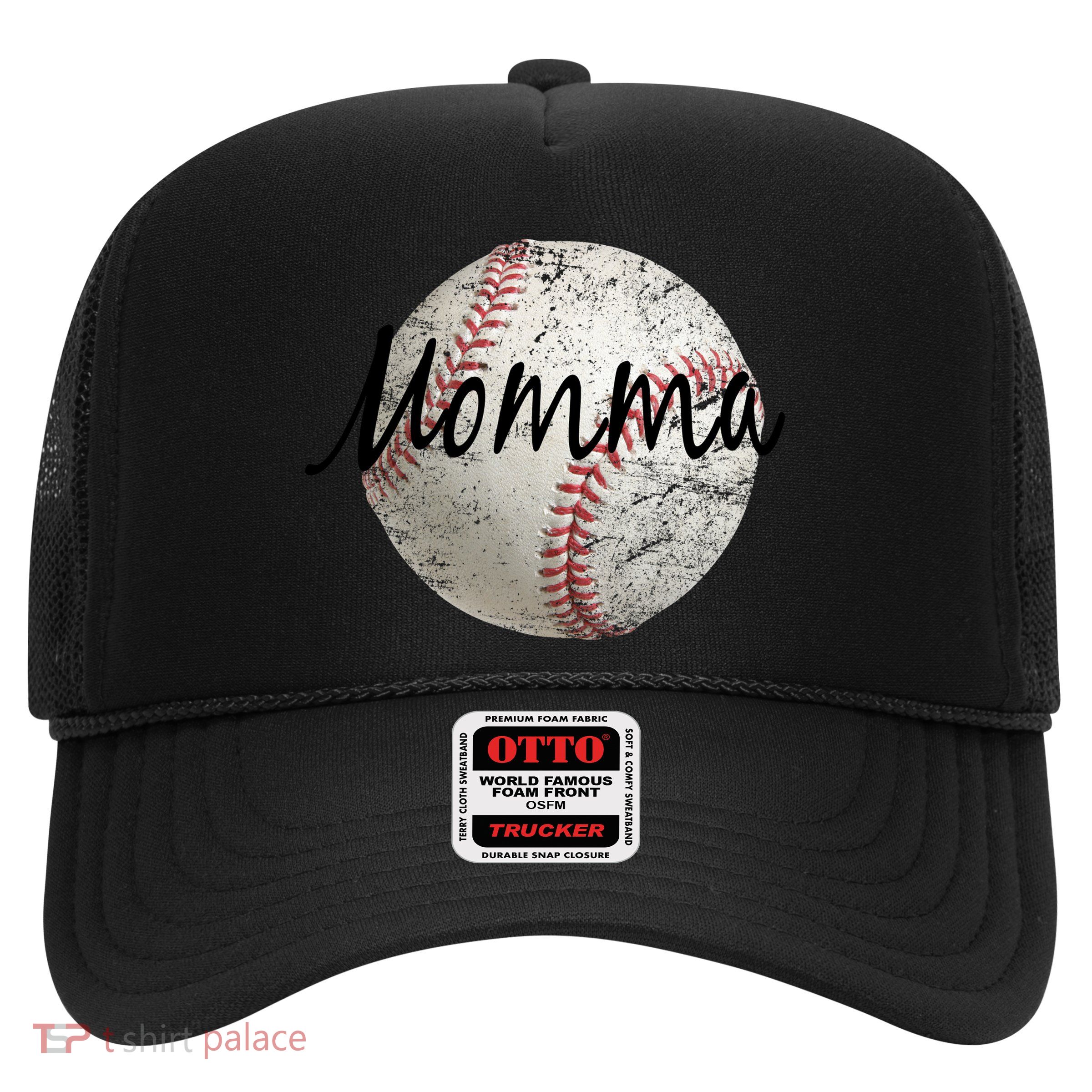 Baseball Momma Trucker Hat