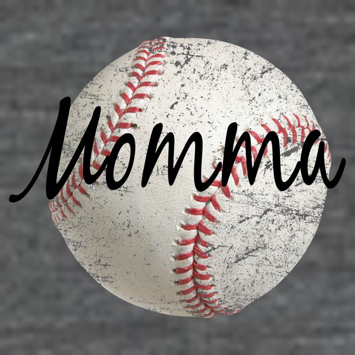 Baseball Momma Button