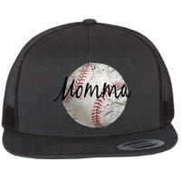 Baseball Momma Flat Bill Trucker Hat