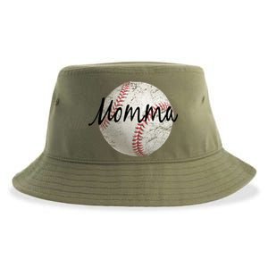 Baseball Momma Sustainable Bucket Hat