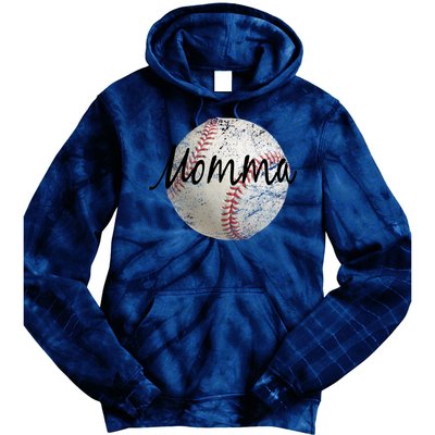 Baseball Momma Tie Dye Hoodie