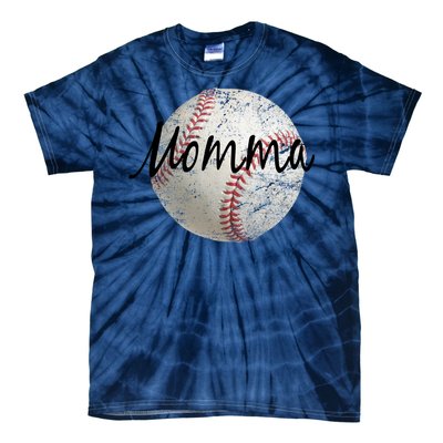 Baseball Momma Tie-Dye T-Shirt