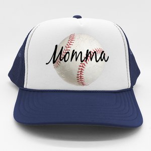 Baseball Momma Trucker Hat