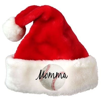 Baseball Momma Premium Christmas Santa Hat