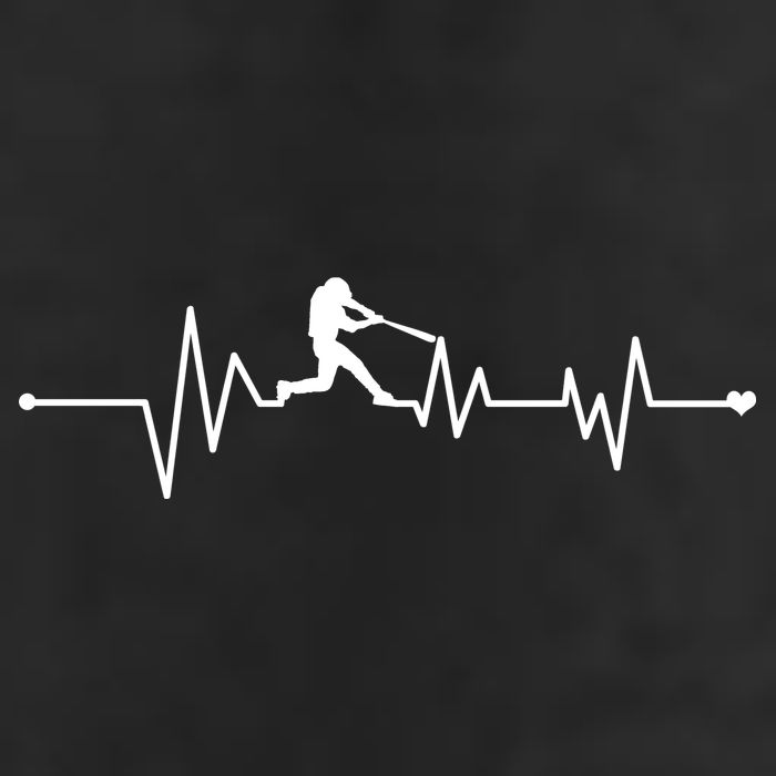 Baseball Player Heartbeat Beanie