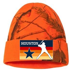 Baseball Player Silhouette Houston Flag Kati Licensed 12" Camo Beanie