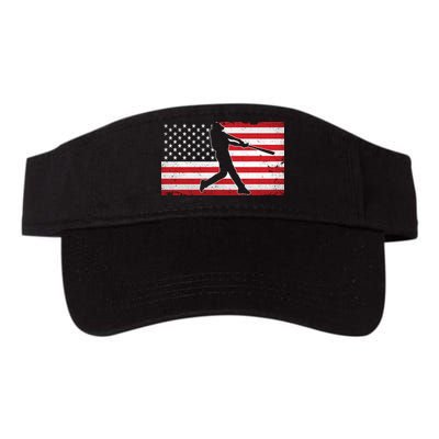 Baseball Player USA American Flag Visor