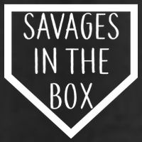 Baseball Savages In The Box Home Plate Adult Drive Performance Visor