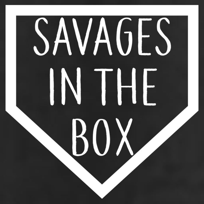 Baseball Savages In The Box Home Plate Adult Drive Performance Visor