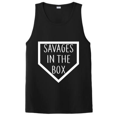 Baseball Savages In The Box Home Plate PosiCharge Competitor Tank