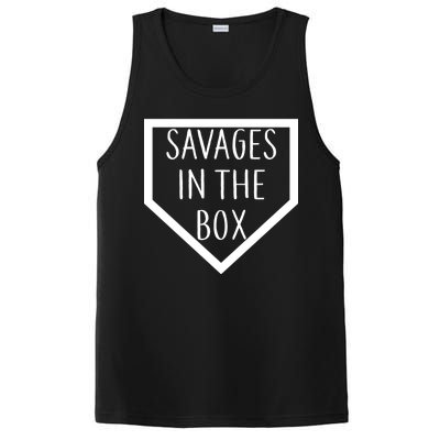 Baseball Savages In The Box Home Plate PosiCharge Competitor Tank