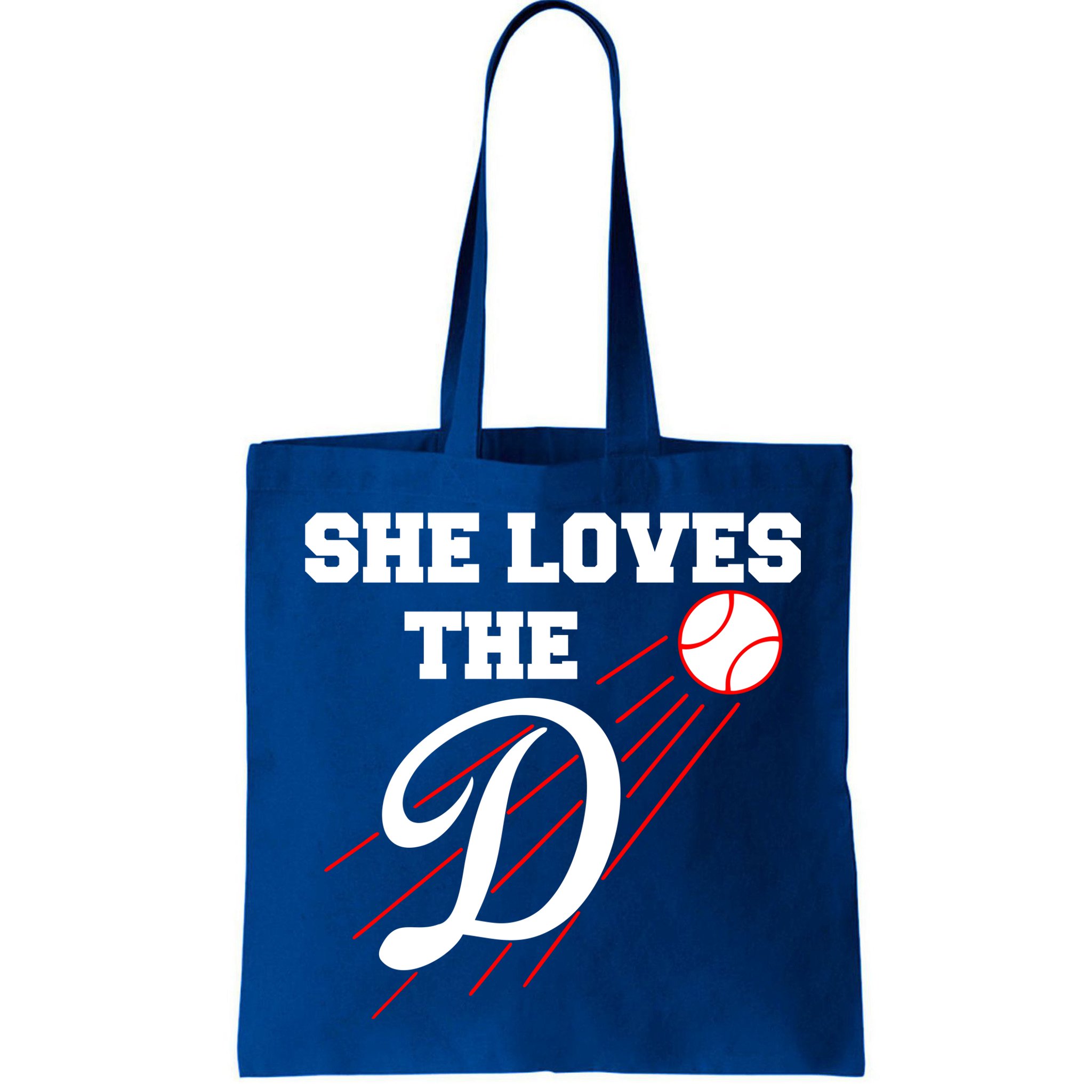 Baseball She Loves The D Los Angeles Bag