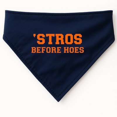 Baseball 'Stros Before Hoes Houston USA-Made Doggie Bandana
