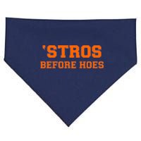 Baseball 'Stros Before Hoes Houston USA-Made Doggie Bandana