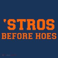 Baseball 'Stros Before Hoes Houston Performance Shirt