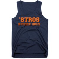 Baseball 'Stros Before Hoes Houston Tank Top