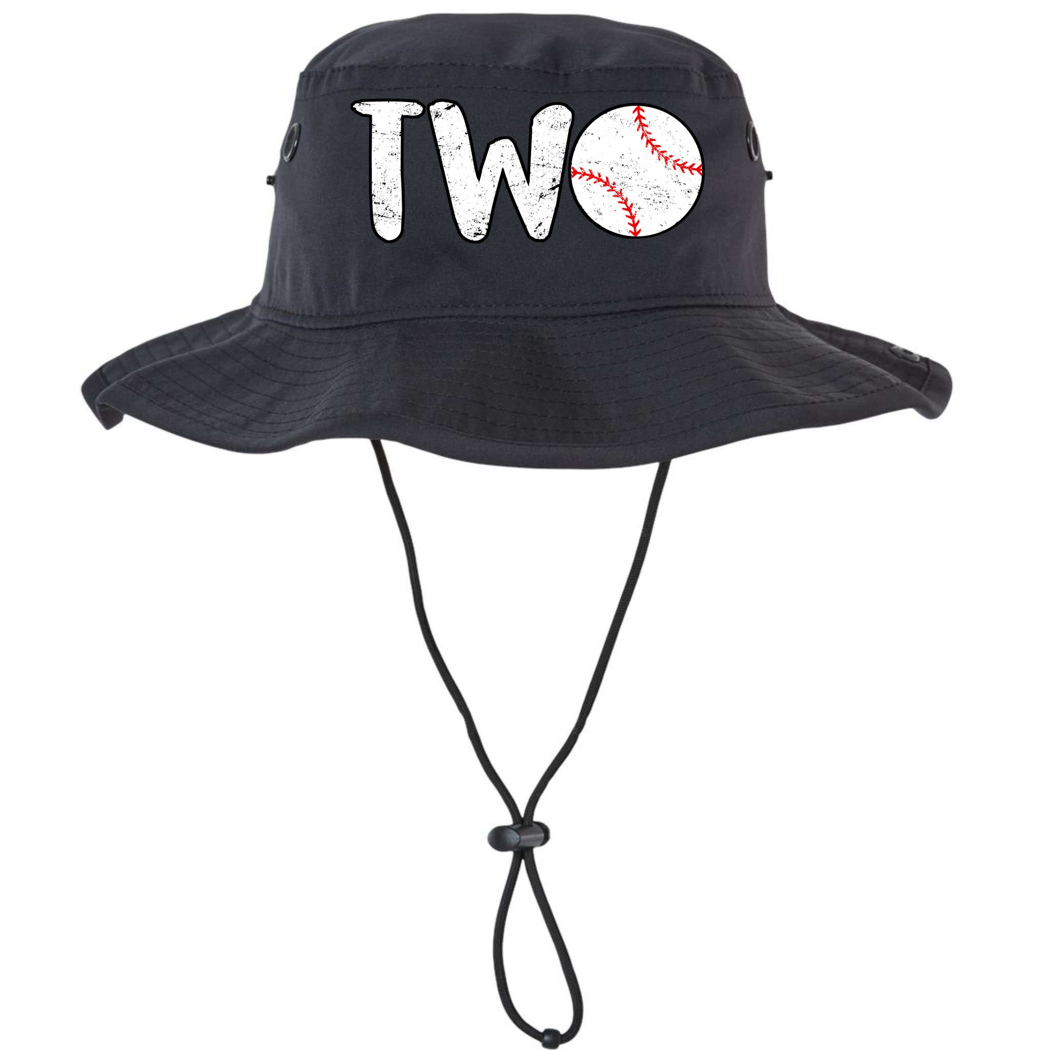 Baseball Two Years Old 2nd Birthday Bucket Hat
