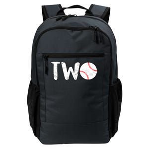 Baseball Two Years Old 2nd Birthday Daily Commute Backpack