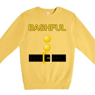 Bashful Dwarf Costume Premium Crewneck Sweatshirt