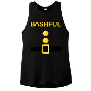 Bashful Dwarf Costume Ladies PosiCharge Tri-Blend Wicking Tank