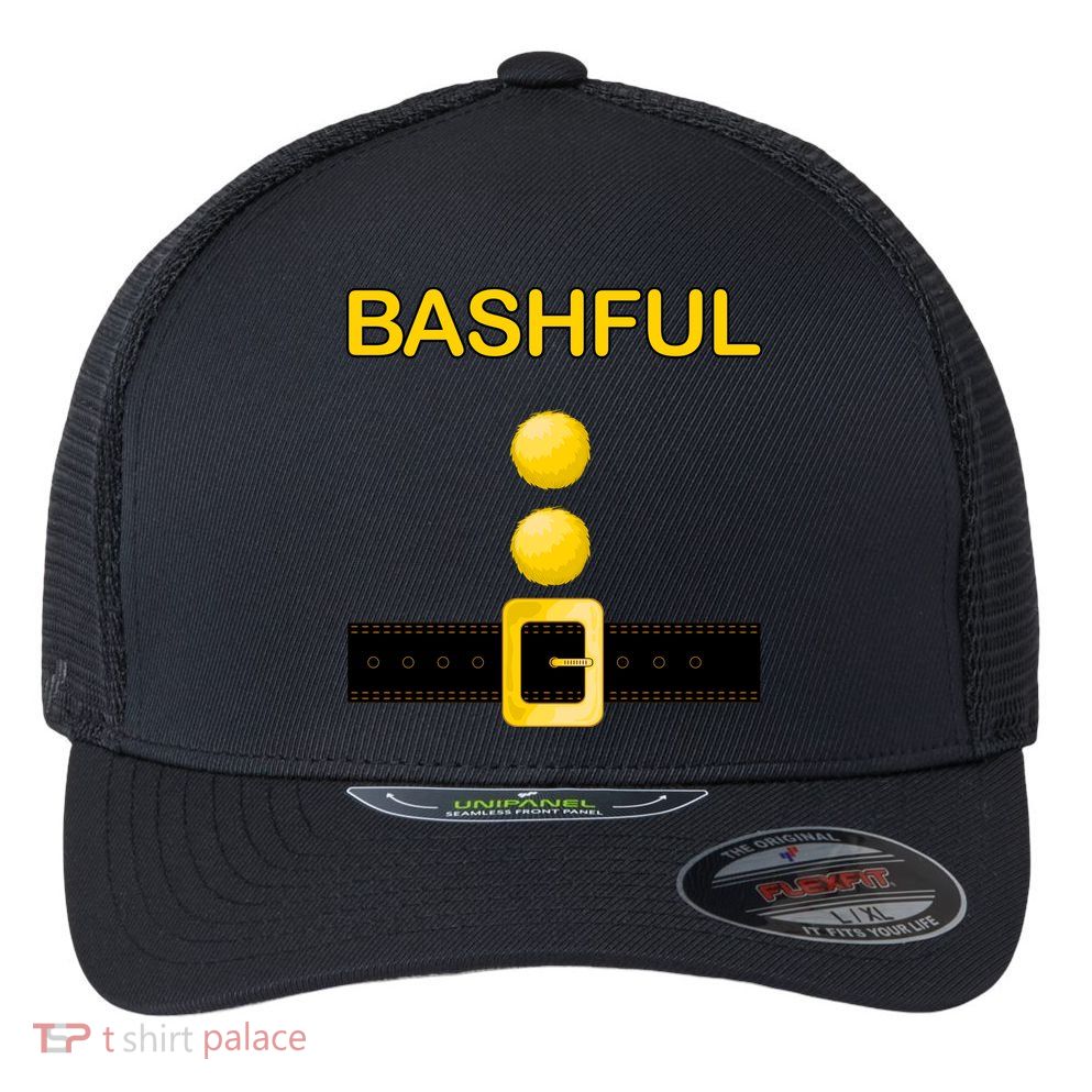Bashful Dwarf Costume Flexfit Unipanel Trucker Cap