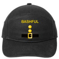 Bashful Dwarf Costume 7-Panel Snapback Hat