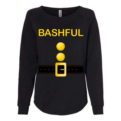 Bashful Dwarf Costume Womens California Wash Sweatshirt