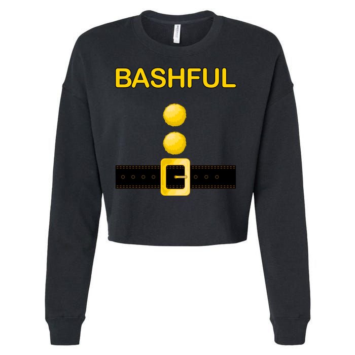 Bashful Dwarf Costume Cropped Pullover Crew