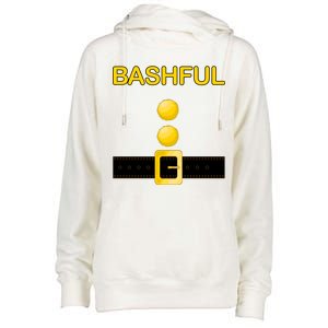 Bashful Dwarf Costume Womens Funnel Neck Pullover Hood