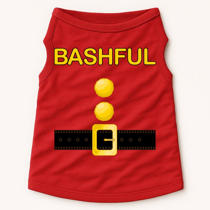 Bashful Dwarf Costume Doggie Tank