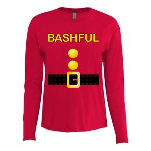 Bashful Dwarf Costume Womens Cotton Relaxed Long Sleeve T-Shirt