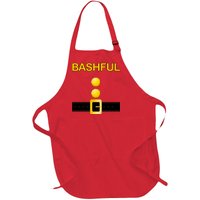 Bashful Dwarf Costume Full-Length Apron With Pockets