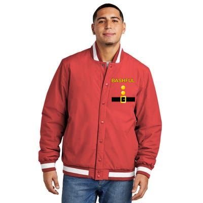 Bashful Dwarf Costume Insulated Varsity Jacket