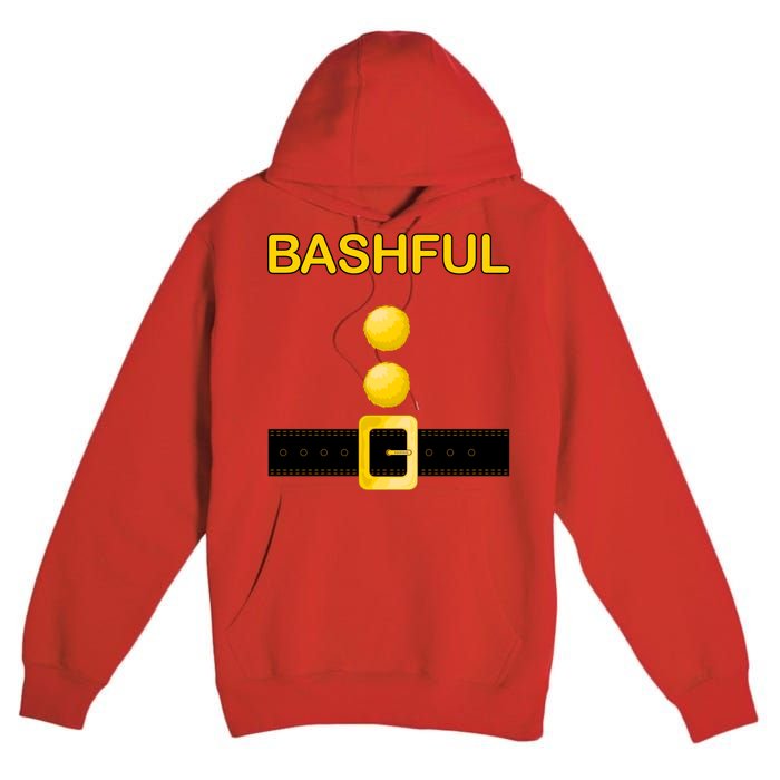 Bashful Dwarf Costume Premium Pullover Hoodie
