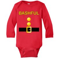 Bashful Dwarf Costume Baby Long Sleeve Bodysuit