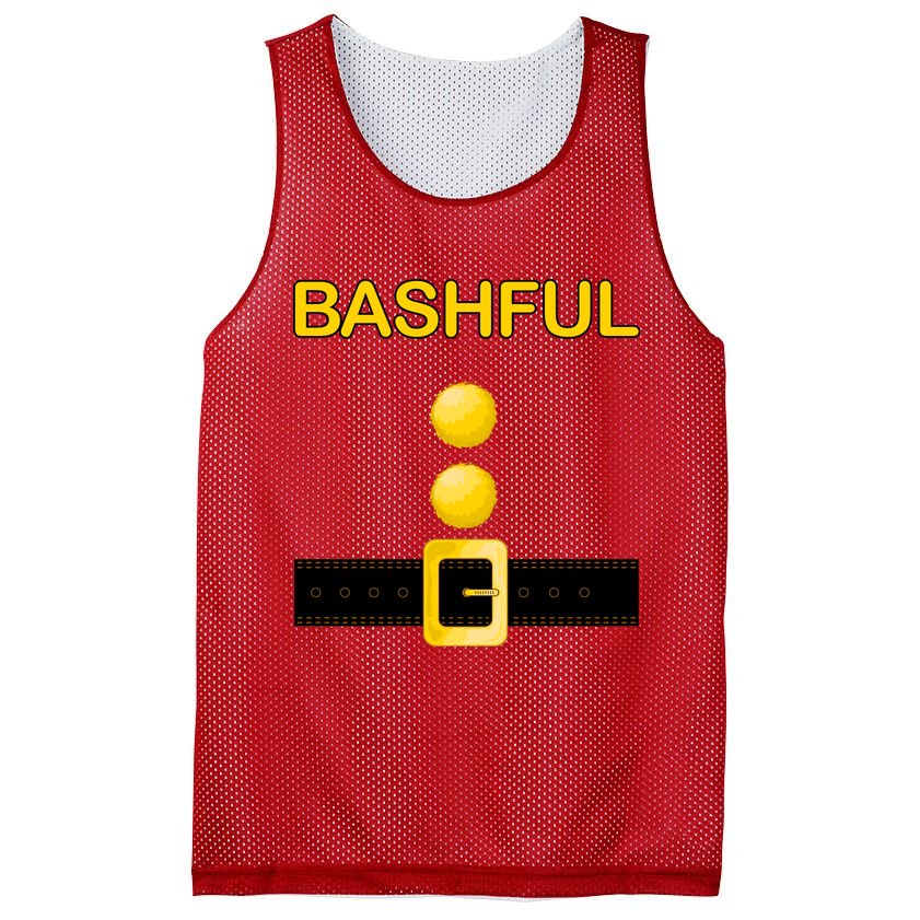 Bashful Dwarf Costume Mesh Reversible Basketball Jersey Tank