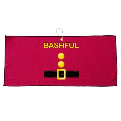 Bashful Dwarf Costume Large Microfiber Waffle Golf Towel