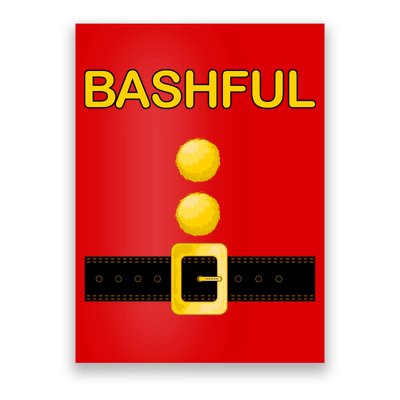 Bashful Dwarf Costume Poster