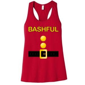 Bashful Dwarf Costume Women's Racerback Tank