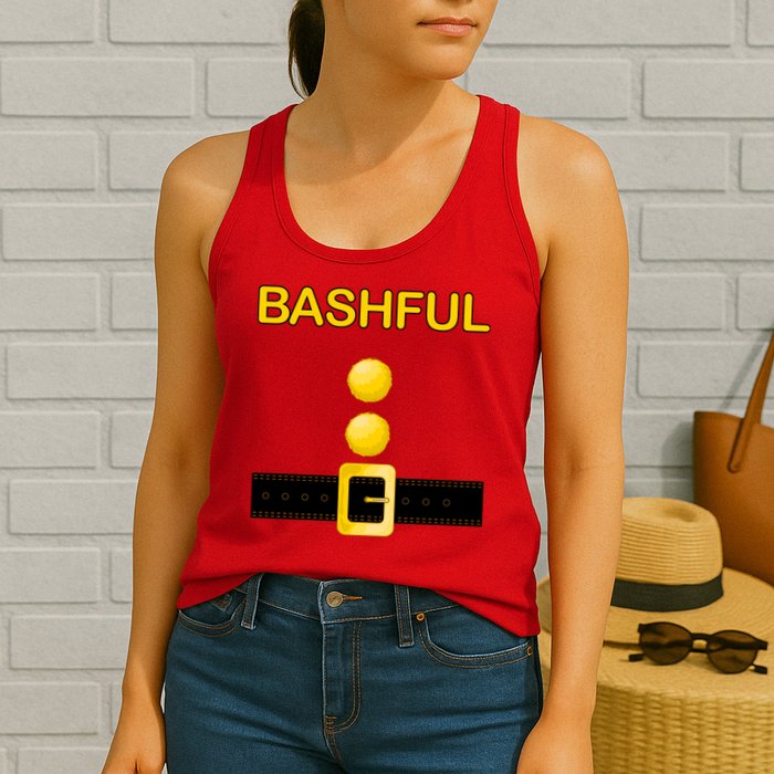 Bashful Dwarf Costume Womens Tank Top