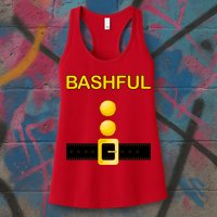 Bashful Dwarf Costume Womens Tank Top