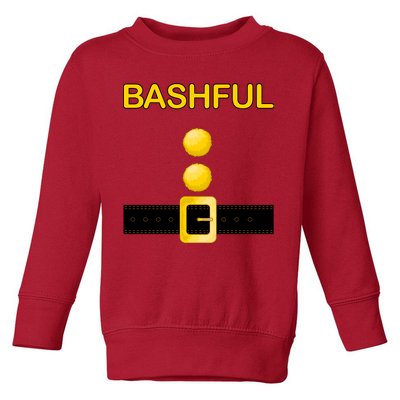 Bashful Dwarf Costume Toddler Sweatshirt