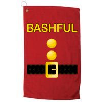 Bashful Dwarf Costume Golf Towel