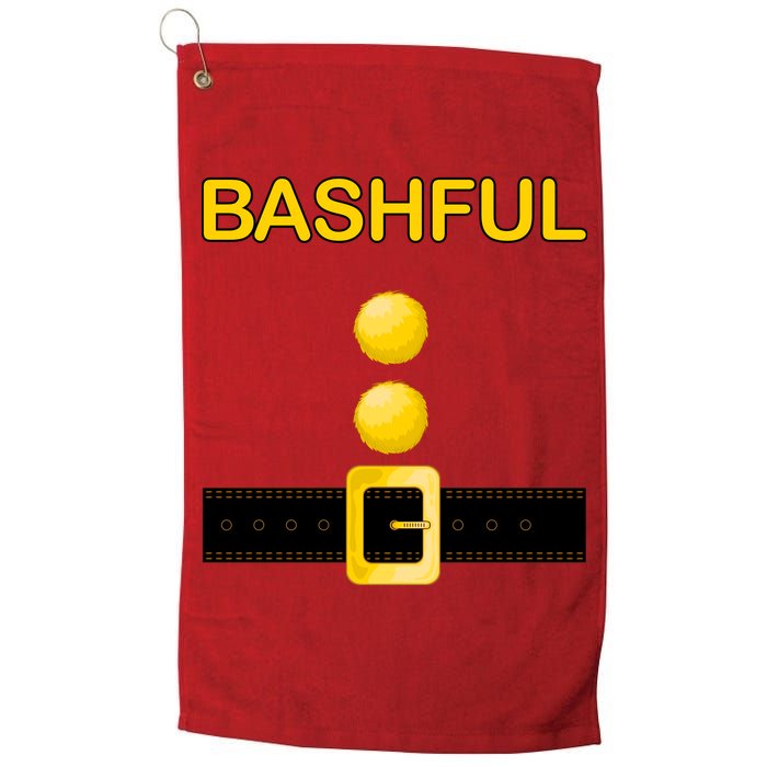 Bashful Dwarf Costume Golf Towel