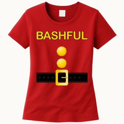 Bashful Dwarf Costume Womens T-Shirt